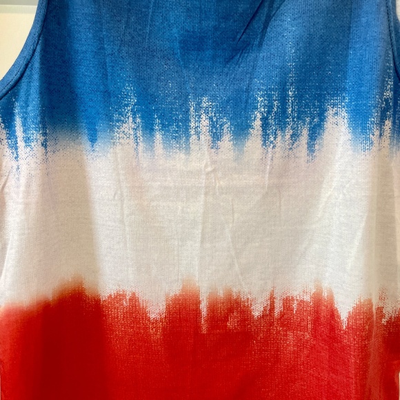 Pixie Lady Tank, Red/White/Blue, L, NWOT - Picture 4 of 4